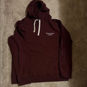 Abercrombie & Fitch Burgundy Hoodie